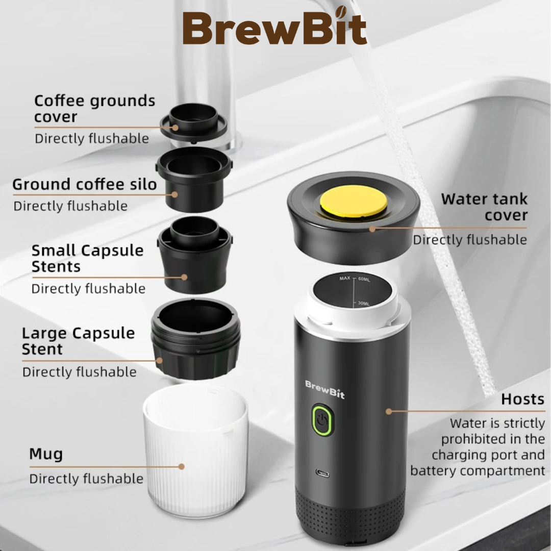Premium 3-in-1 Portable Espresso Machine